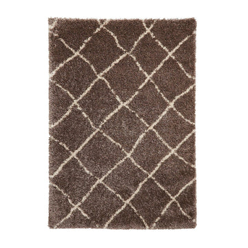 Scandi Berber G257 Modern Moroccan Berber Soft Plush Boho Shaggy Beige/Cream Rug-Think Rugs-Rug Love - The Most Loved Rug Store
